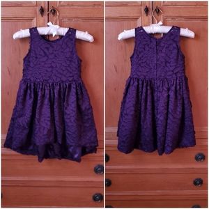 Chasing Fireflies Girls Hi Low Lace Dress